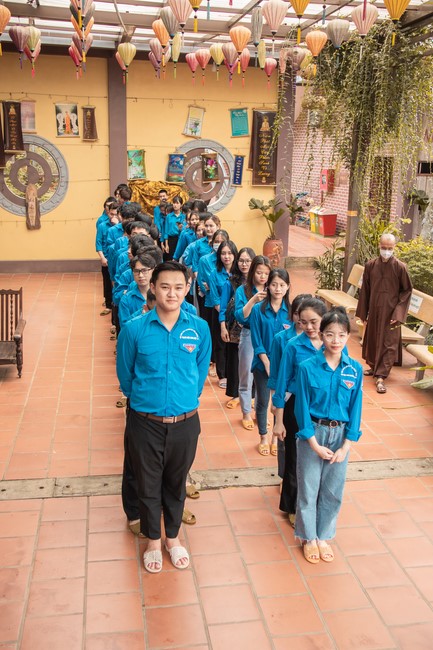 Chùa Hòa Phúc: Sinh viên trường đại học Giao Thông Vận Tải – Hà Nội về chùa sinh hoạt